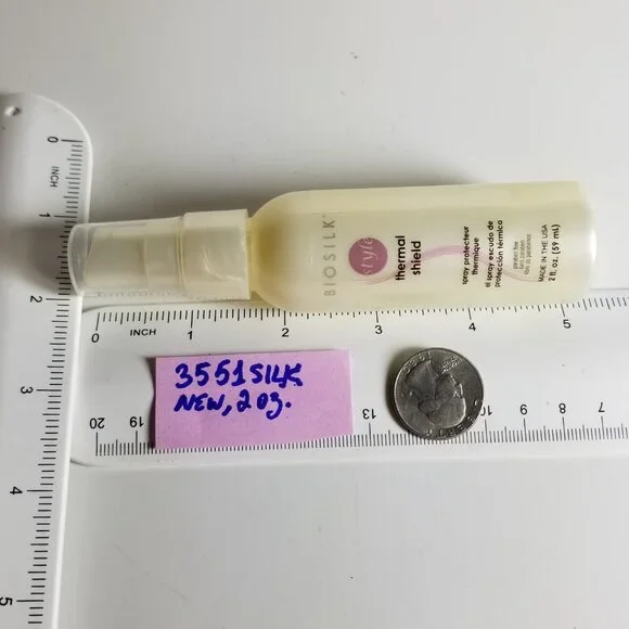 ✅🆕️New 2 oz Travel Size Biosilk Thermal Shield Protection Spray Made in USA - Picture 5 of 8